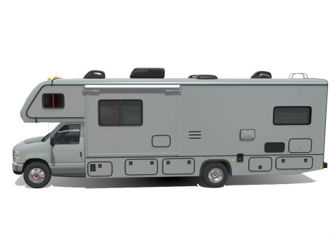 Motorhome E-Series 2025 3D 모델
