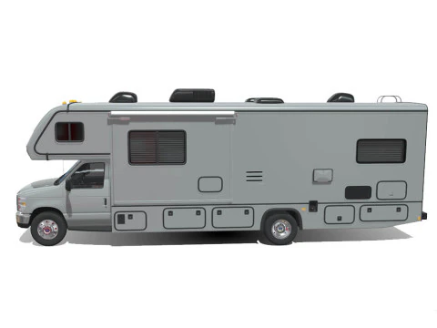Motorhome E-Series 2025 3D Model
