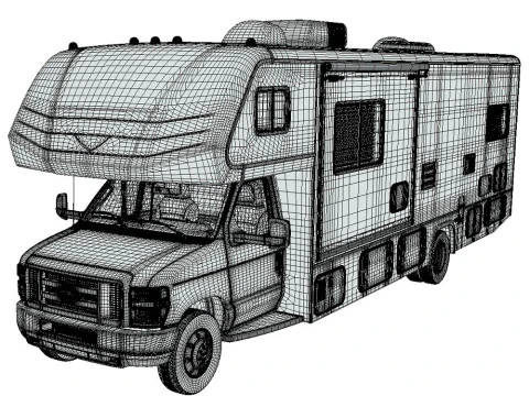Motorhome E-Series 2025 3D Model