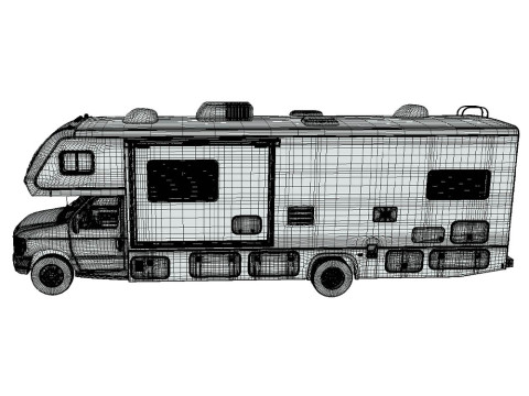 Motorhome E-Series 2025 3D 모델
