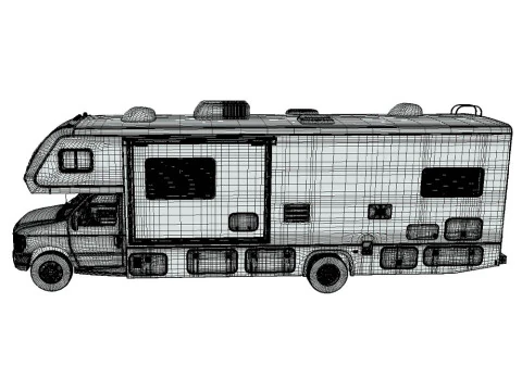 Motorhome E-Series 2025 3D Model