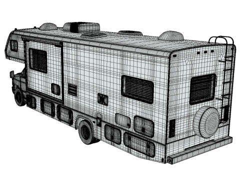 Motorhome E-Series 2025 3D 모델