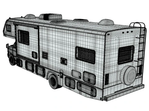 Motorhome E-Series 2025 3D Model