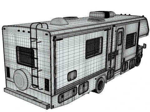 Motorhome E-Series 2025 3D Model