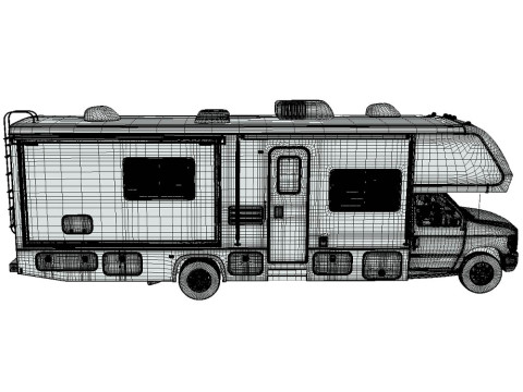 Motorhome E-Series 2025 3D 모델