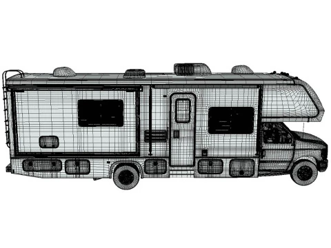Motorhome E-Series 2025 3D Model