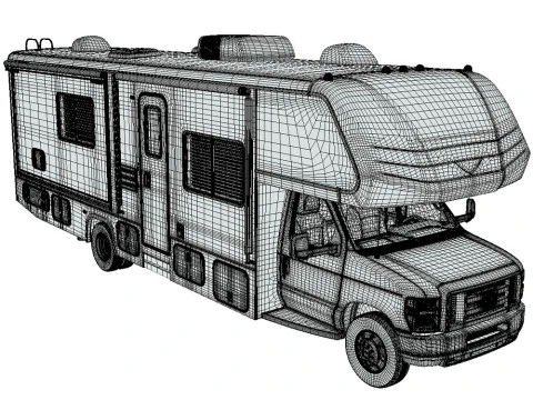 Motorhome E-Series 2025 3D Model