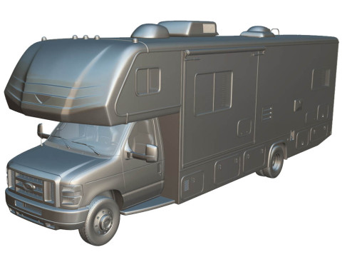 Motorhome E-Series 2025 3D 모델