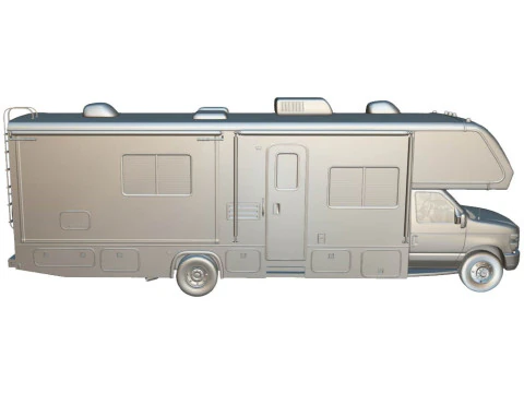 Motorhome E-Series 2025 3D Model