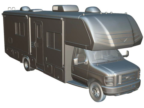 Motorhome E-Series 2025 3D Model