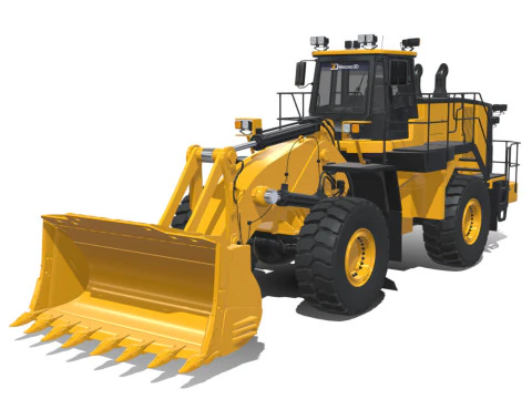 Carregadeira de rodas Rezoro3D RW2000 Modelo 3D