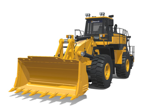Rezoro3D Wheel Loader RW2000 3D Модель