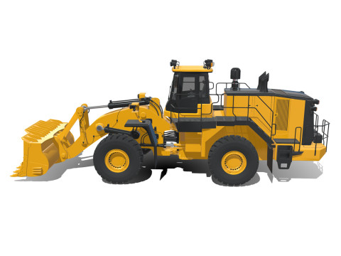 Rezoro3D Wheel Loader RW2000 3D Модель