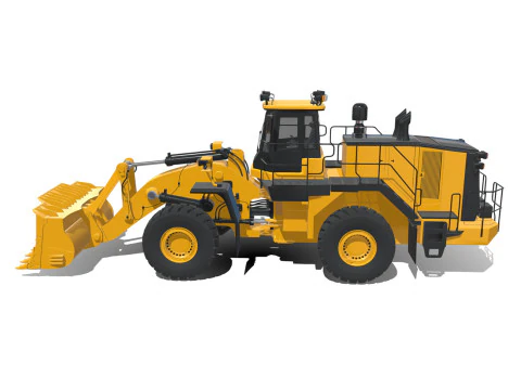 Rezoro3D Wheel Loader RW2000 3D Model