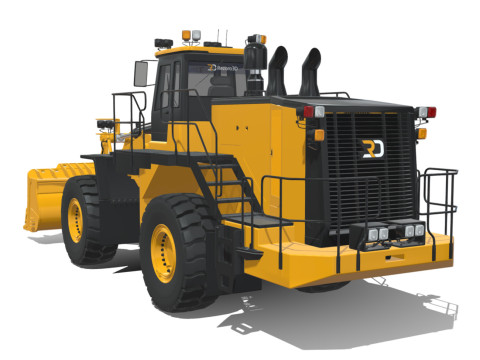 Rezoro3D Wheel Loader RW2000 3D Модель