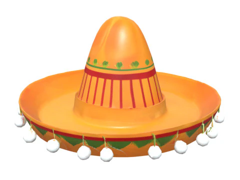 Hats Helmets And Masks Pack 3 3D Model