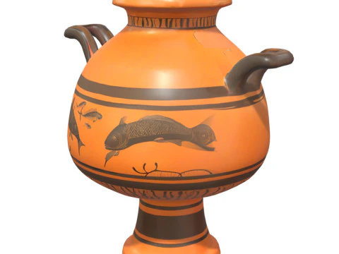 Ancient Vases Pack 1 3D Model
