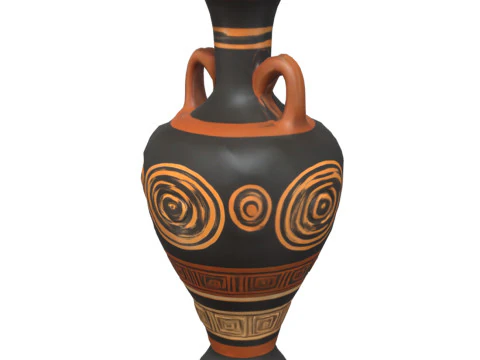 Ancient Vases Pack 1 3D Model
