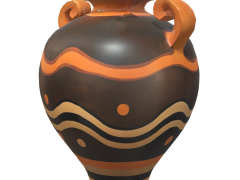 Ancient Vases Pack 2 3D मॉडल