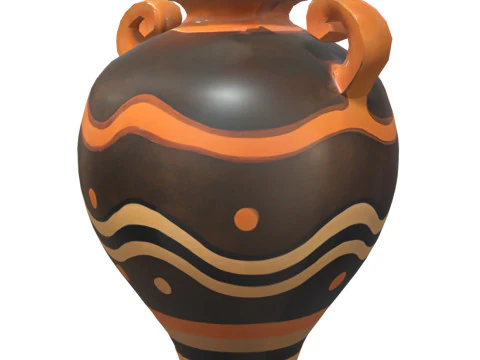 Ancient Vases Pack 2 3D Model