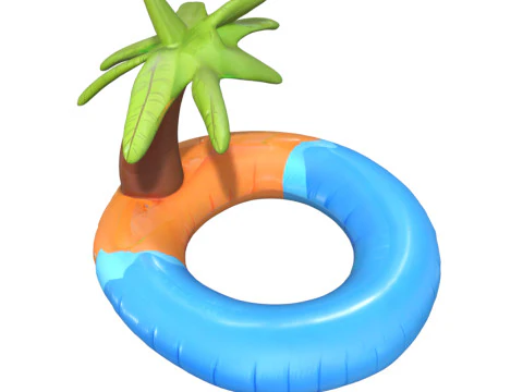 Pool Floats Pack 1 3D Model