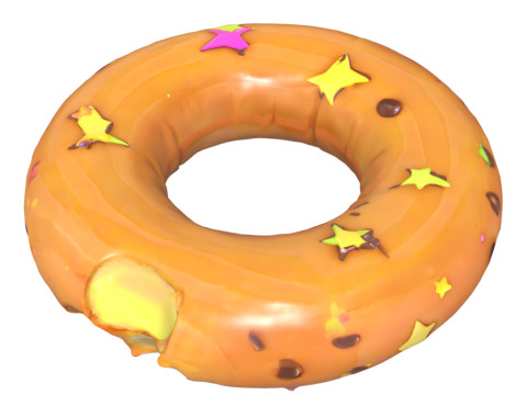 Pool Floats Pack 2 3D Model