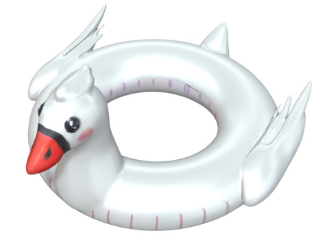 Pool Floats Pack 2 3D Model