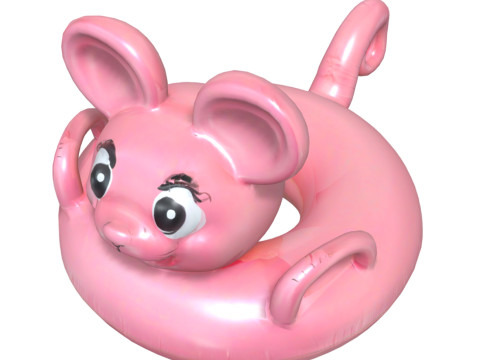 Pool Floats Pack 2 3D Model
