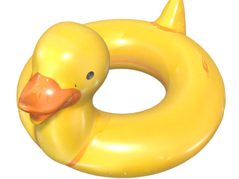 Pool Floats Pack 2 3D Model