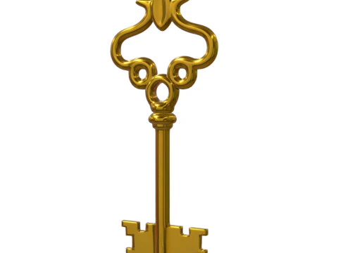 Schl&uuml;sselpaket 3D Modell