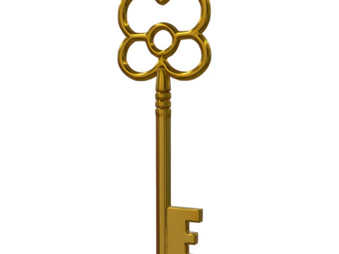 Schl&uuml;sselpaket 3D Modell
