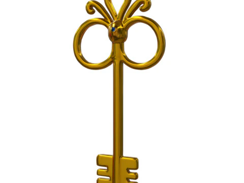 Schl&uuml;sselpaket 3D Modell