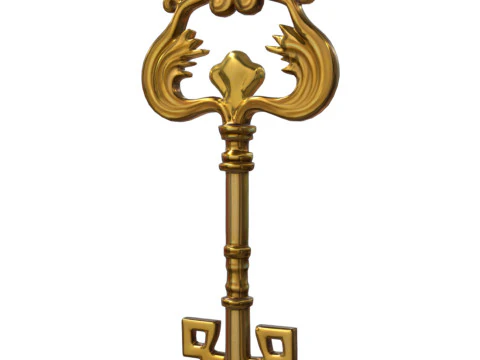 Schl&uuml;sselpaket 3D Modell