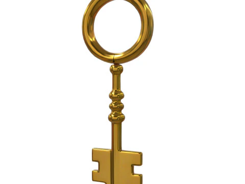 Schl&uuml;sselpaket 3D Modell