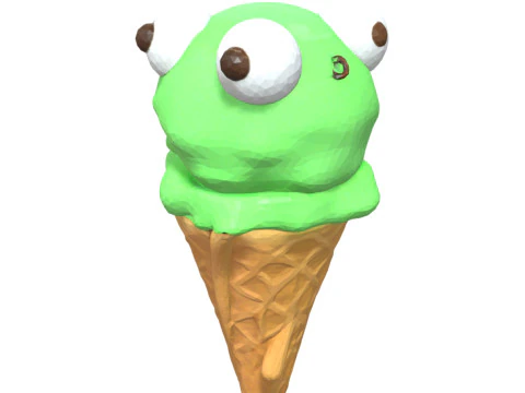 Ice-Creams Pack 1 3D Model