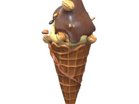 Ice-Creams Pack 1 3D Model