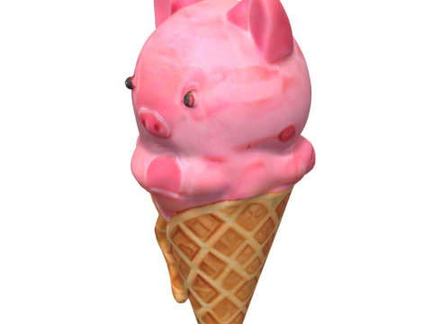 Ice-Creams Pack 1 3D Model