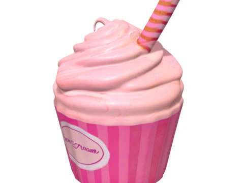 Ice-Creams Pack 2 3D Model