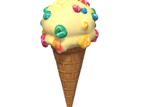 Ice-Creams Pack 2 3D Model