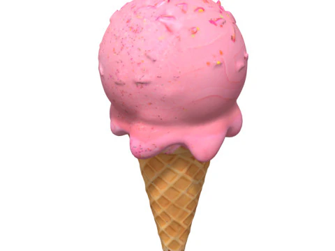 Ice-Creams Pack 2 3D Model