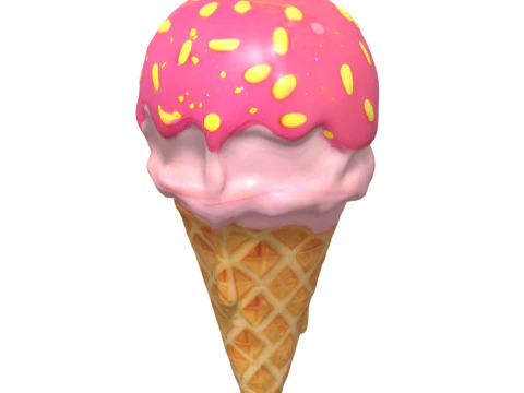 Ice-Creams Pack 2 3D Model