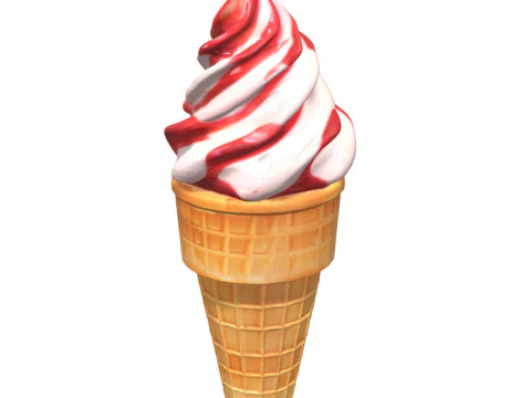 Ice-Creams Pack 2 3D Model
