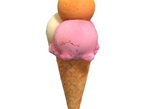 Ice-Creams Pack 2 3D 모델