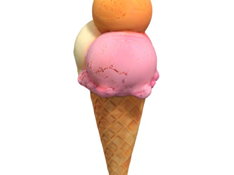 Ice-Creams Pack 2 3D Model