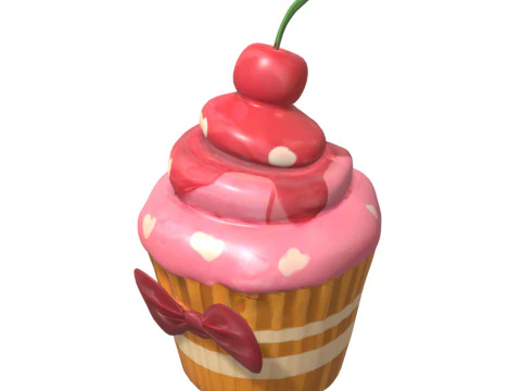 Pakiet Babeczek Model 3D