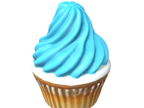 Cupcakes Pack 3D Model