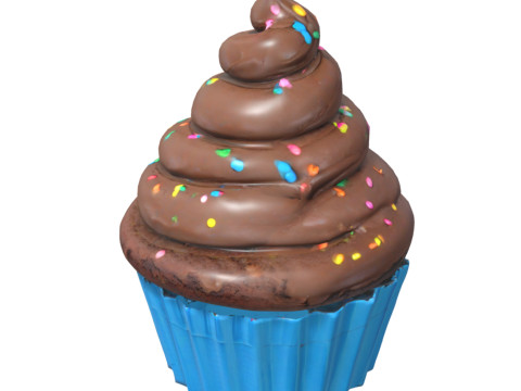 Cupcakes Pack 3D Model
