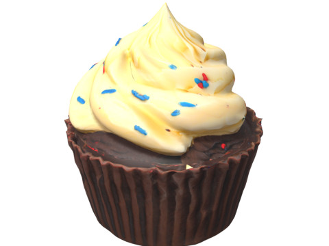 Cupcakes Pack 3D Model