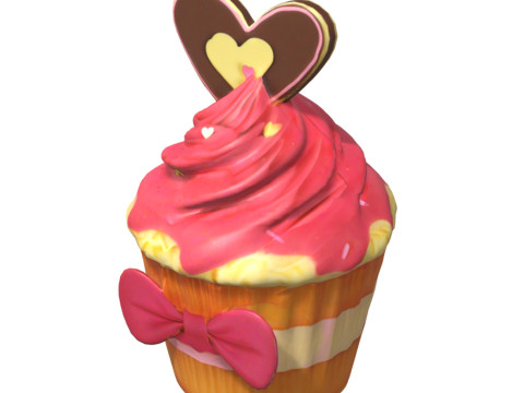 Cupcakes Pack 3D Model