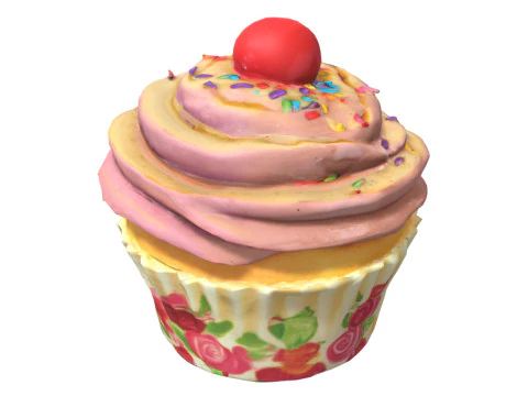 Pakiet Babeczek Model 3D